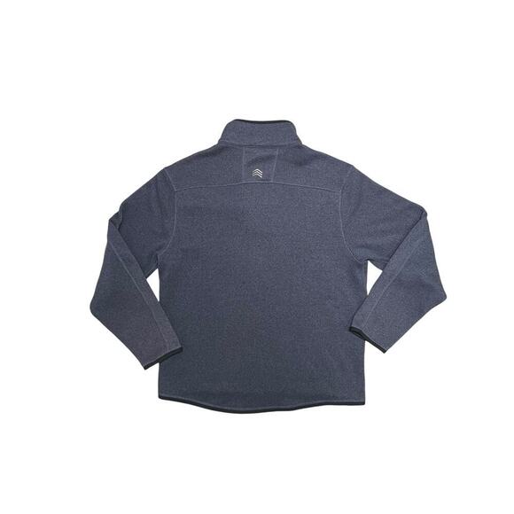 Solaris Men’s Long Sleeve 1/4 Zip Fleece Sweater / Jacket - size L - Picture 3 of 5